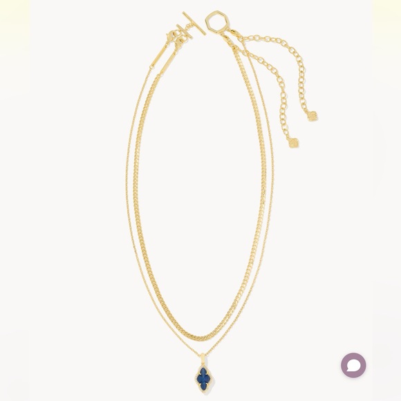 NWT Kendra Scott Abbie Multi Strand Necklace - Picture 4 of 8